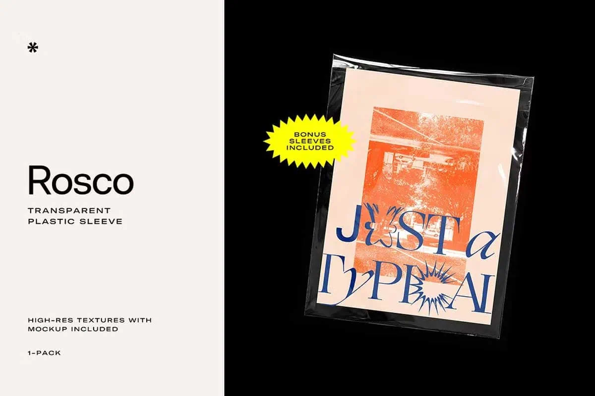 Transparent Plastic Sleeve