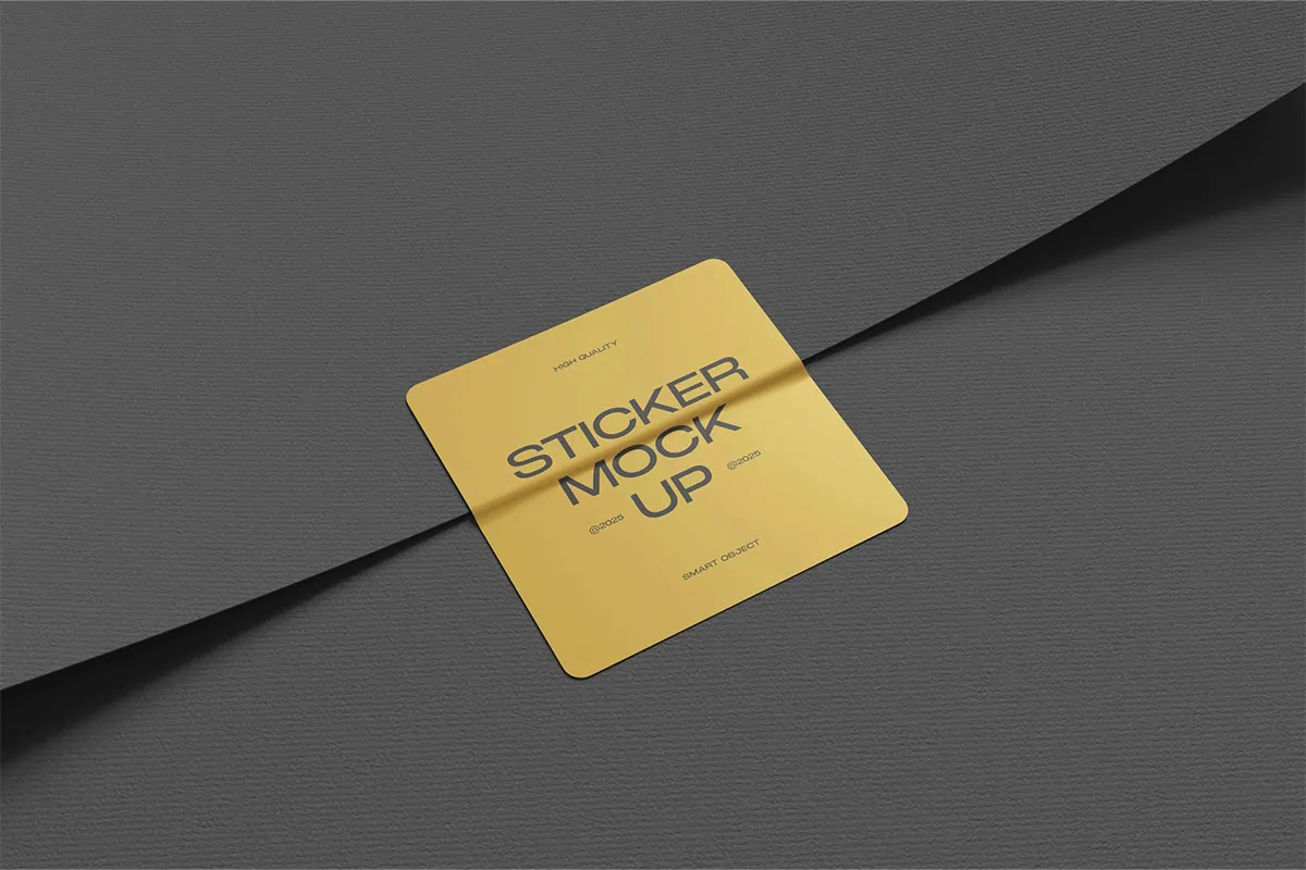 Sticker Mockup